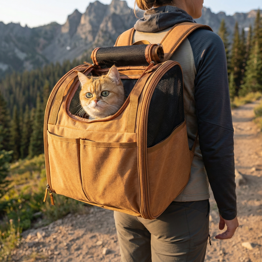 The "Canyon Explorer" Pro Expandable Cat Backpack